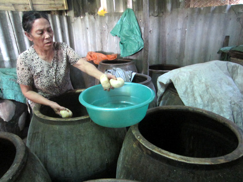 Về làng cà muối chốn Kinh kỳ