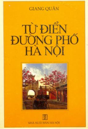 Từ điển đường phố Hà Nội